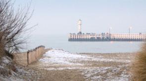 winter aan zee